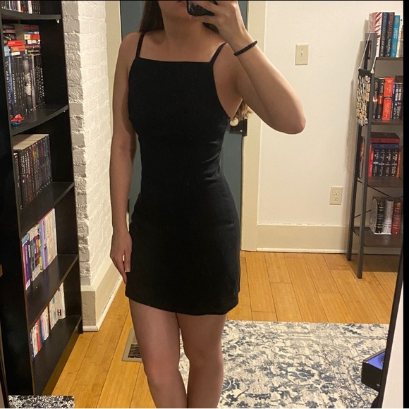 Abercrombie & Fitch Black Mini Dress - Picture 2 of 7